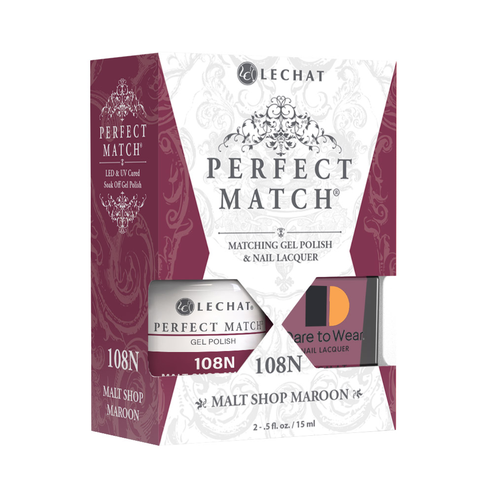 Perfect Match Duo - PMS108N - Malt Shop Maroon